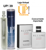 Perfume Masculino UP!39 Allure Sport 50 ml