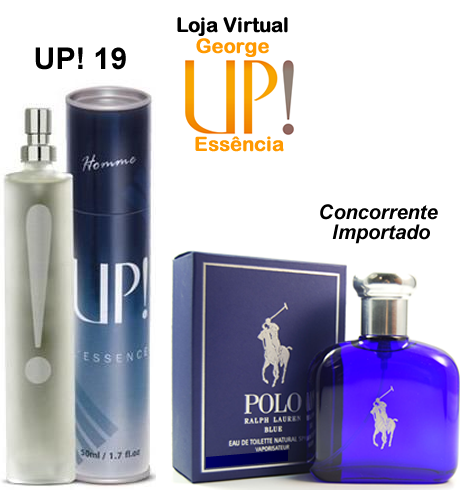 Perfume Masculino UP!19 Polo Blue 50 ml