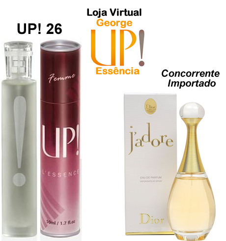 Perfume Feminino UP!26 J'adore 50 ml