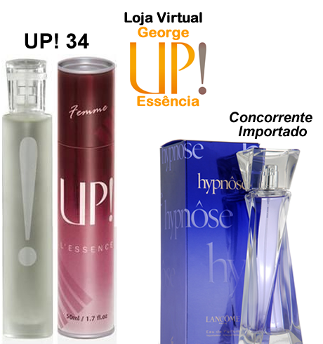 Perfume Feminino UP!34 Hipnôse 50 ml