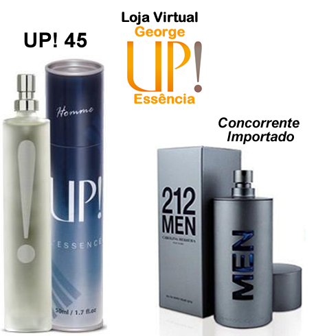 Perfume Masculino UP!45 212 Men 50 ml