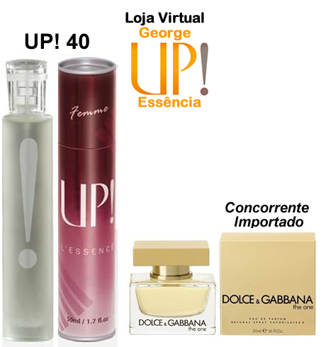 Perfume Feminino UP!40 The One 50 ml